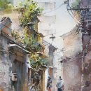 수채화 고급 이미지