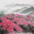 수묵담채화 이미지