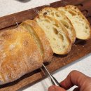 아침에빵굽는마을 | 데일리 빵 무반죽 치아바타 만들기 밤새 발효 후 아침에 굽는 빵