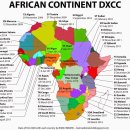 AFRICA DXCC MAP 이미지