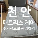 준세탁 | [천안 매트리스 세탁후기] 사용기간이 중요하지 않아요 케어주기가 중요해요!