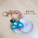 여름을 담은 레진아트 이미지