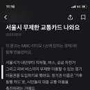 와 님들 내년부터 서울시 한정 지하철 버스 무제한 교통카드 나온대요 이미지