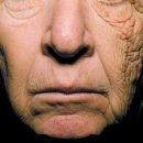 28년간 자외선 차단제 안 바른 남성의 얼굴 이미지