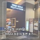 슈가PC | [다낭 3박 5일] 2. 인천공항 1터미널 마티나 라운지 동편 상세 후기 (feat. 위치, 메뉴, 부대시설등)