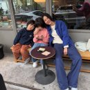 김나영 휠라 에샤페 v2 그레이 블루 with 르몽생미셸 워크 자켓
