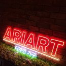 Ariart | [LED네온간판 주문제작] ARIART 디자인가구 제작후기