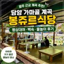 광주 계곡 추천! 담양 가마골 계곡 봉쥬르식당 평상대여 후기