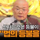 서울 송파구 능인 선원 봉축 대 법회' 산다는 것은 등불이 되는것이다(법의 등불을 밝혀라) 이미지