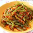 고구마순김치 만드는법 고구마줄기김치 만들기 여름김치 레시피 고구마줄거리 요리 이미지