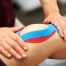 간단한 테이핑 및 마사지 이미지