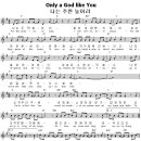 Only A God Like You (나는 주만 높이리)|.....영어찬양*악보 이미지