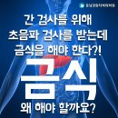 초음파검사 전에 금식이 왜 필요하죠? 이미지