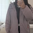 강아지 커플룩 브랜드 바잇미 레타 필름커버 윈드브레이커 모브핑크 바람막이 후기 사이즈팁