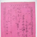 축우매수증명서(畜牛賣受證明書), 중개수수료 6원 40전 (1939년) 이미지