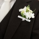 그린빈티지 | [촬영부케] 웨딩촬영 조화부케 추천, 화몽 빈티지장미 & 화이트그린 부케 후기