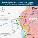 러시아 공세 캠페인 평가, 2024년 9월 5일(우크라이나 전황 이미지