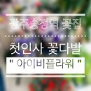 아이비플라워 앞 | 남자친구 첫 인사 꽃다발 광주송정역 꽃집 아이비플라워 추천 후기