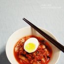 [김치말이 국수] 시판 육수로 더 맛있게 즐기는 김치말이 국수! 이미지