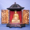 영조사 목조아미타여래삼존불감 이미지