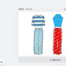 미리캔버스에 의복 코디 그림 업로드 시작했습니다~! 이미지