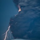 아이슬란드의 화산폭발 이미지