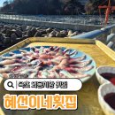 혜선이네횟집 | 속초 외옹치항 횟집 추천 내돈내산 고등어회맛집 혜선이네횟집