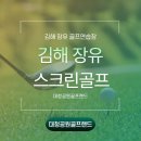 대청골프 연습장 스크린 이미지