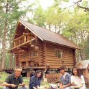 통나무집 이미지