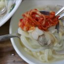 엄마손 팥칼국수 바지락칼국수 이미지