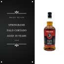 칼라뱅크 | 위스키(Whisky) 리뷰 _ Spirngbank Palo Crotado_ 스프링뱅크 팔로 코르타도