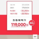 11번가 아이닉에어프라이어 119,000원 타임특가(+G마켓도 119,000원) 종료 이미지