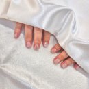 공덕네일 네일오르비스 이달의 아트 화이트 컬러 후기