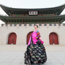 행복을 그리는 한국화 이미지