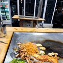 불타는 통철판 불놀이 삼겹살구이 이미지