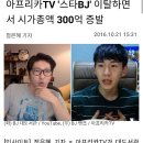 아프리카TV '스타BJ' 이탈하면서 시가총액 300억 증발 이미지