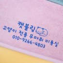송월미용실 - 예산군 산성천길 3 | 저렴하고 빠르게 제작되는 나염인쇄 수건답례품, 고양이 미용실 개업 답례품 후기