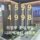 의정부 롯데캐슬 나리벡시티 아파트 견본주택 1599-4998 이미지