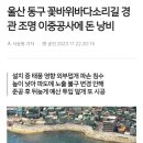 울산 동구 꽃바위바다소리길 경관 조명 이중공사에 돈 낭비 이미지