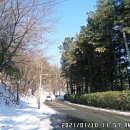 결빙된 한강과 폐철길의 동행; 눈덮힌 다산길 trekking 이미지