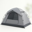 클래식캠프 | 패스트캠프 오토4 클래식, 원터치 자동 돔 텐트 그레이 그늘막 설치 후기