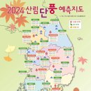 ♥ 2024년 단풍 절정시기 이미지