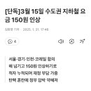 [단독] 3월 15일 수도권 지하철 요금 150원 인상 이미지