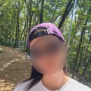 등산 캡모자 콜드웜 베이비퍼플 착용샷 가볍게 포인트
