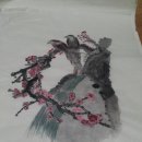 수묵담채화 이미지