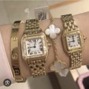 키즈팬더 | [팬더 드 까르띠에 시계] 스몰 하프 파베 시착 후기