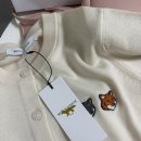 FOX | [메종키츠네] 여름 가디건 리뷰, Women Double Fox Head Regular Cardigan 비추 후기 및 수선 후기