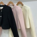 모아빈 Peony Wool tweed JK 구매후기(moibin 피오니 울 트위드 자켓 핑크색상 리뷰)