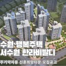 수원 행복주택, 서수원한라비발디 3단지 입주자 모집공고