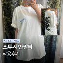 티는여자 | 스투시 티셔츠 여자 사이즈 추천 및 착용 후기